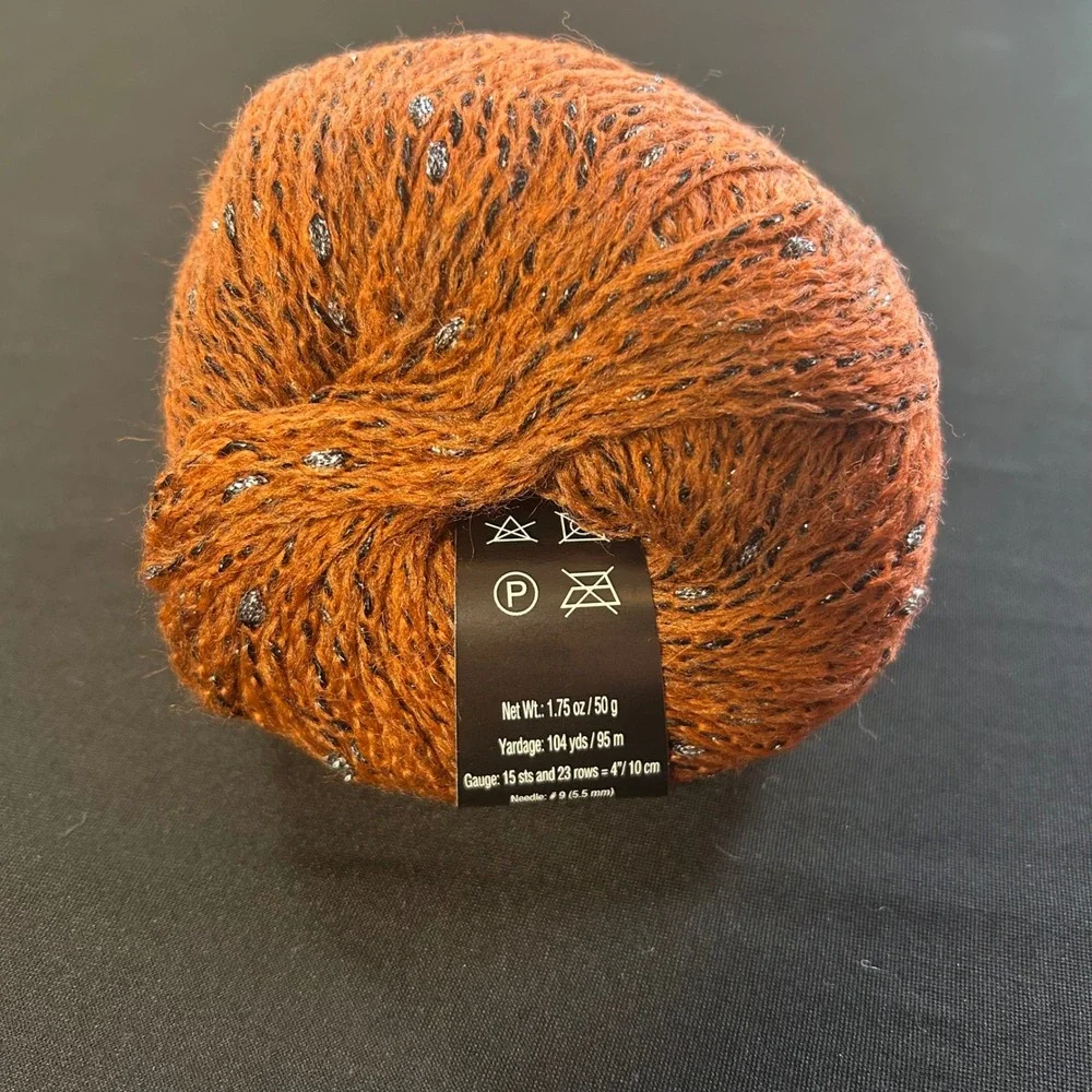 Stacy S. CHARLES Lot of 11 Diamante Wool blend Pumpkin Orange‎ Color 11 same lot